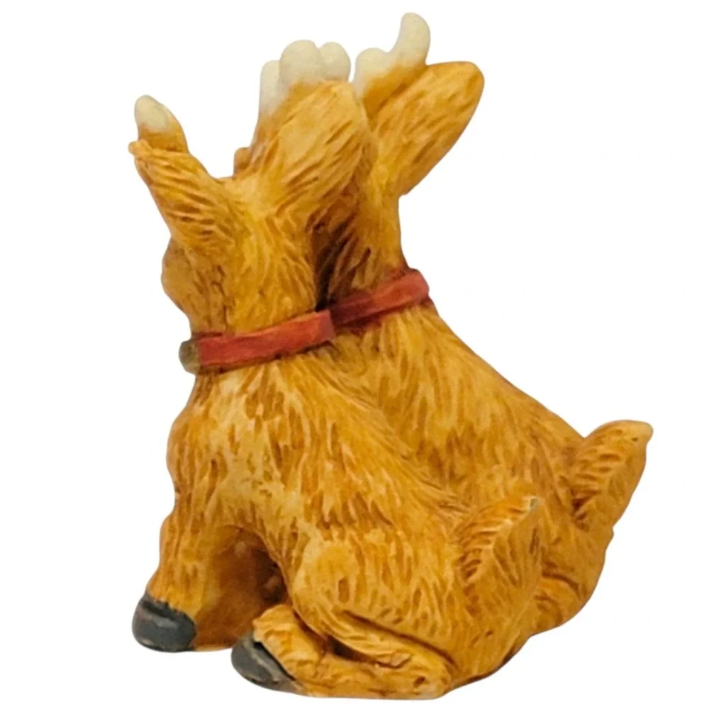 VTG 80s Rudolph Reindeer Figurine 1.75